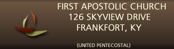 First Apostolic Church - VBS